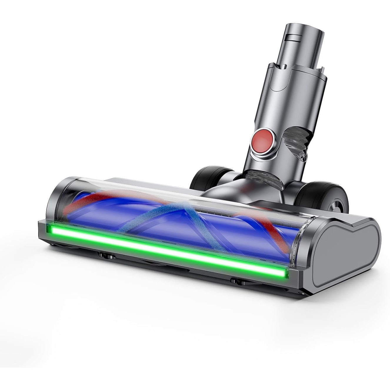 Spazzola Elettrica Compatibile con Dyson V6 per Pavimenti Tappeti e Divani con Luci